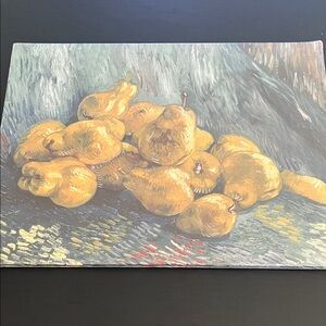 Pear Still Life Canvas New in Plastic